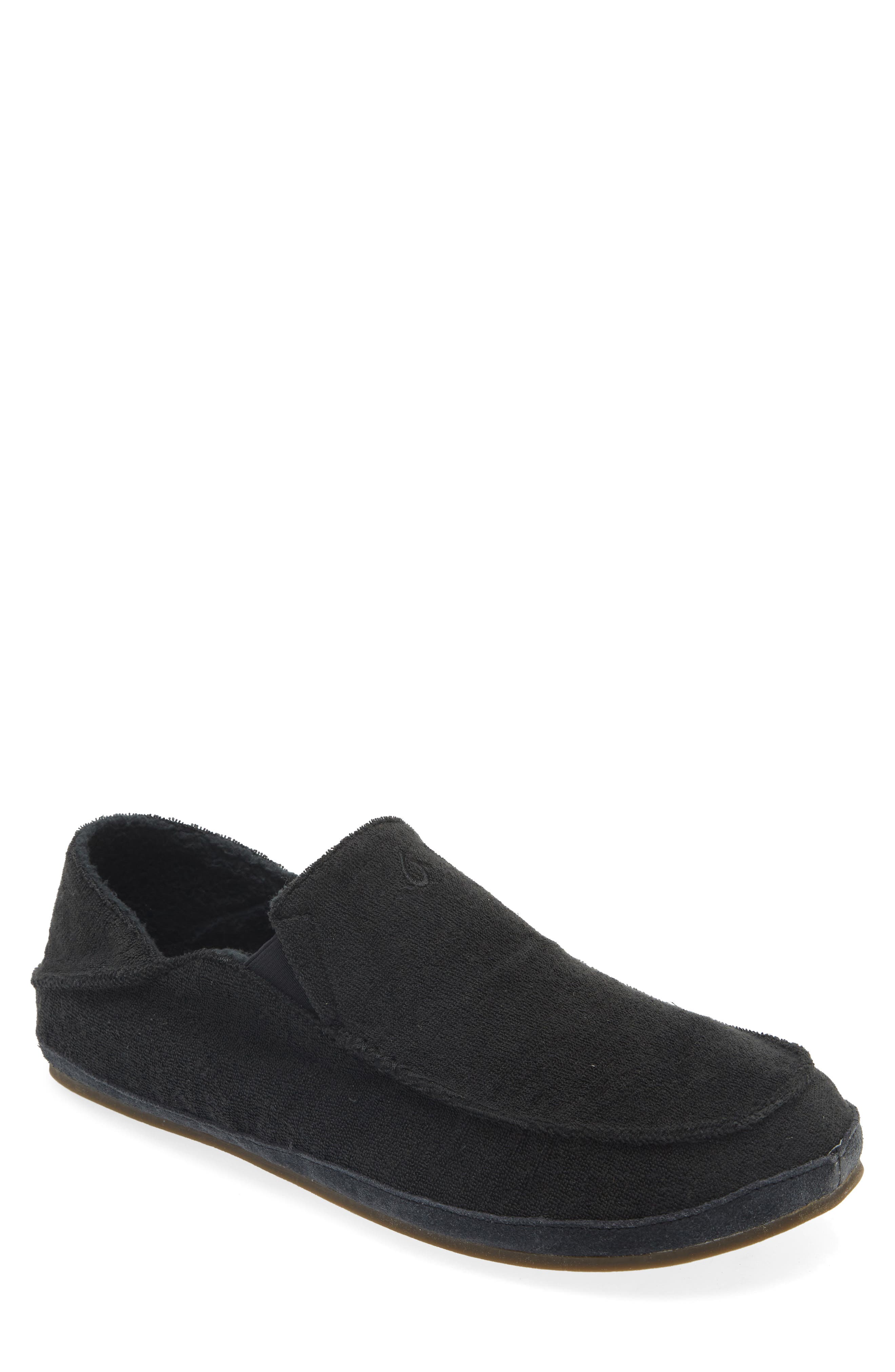 OluKai Moloa Hulu Slip-On, Main, color, Lava Rock / Lava Rock