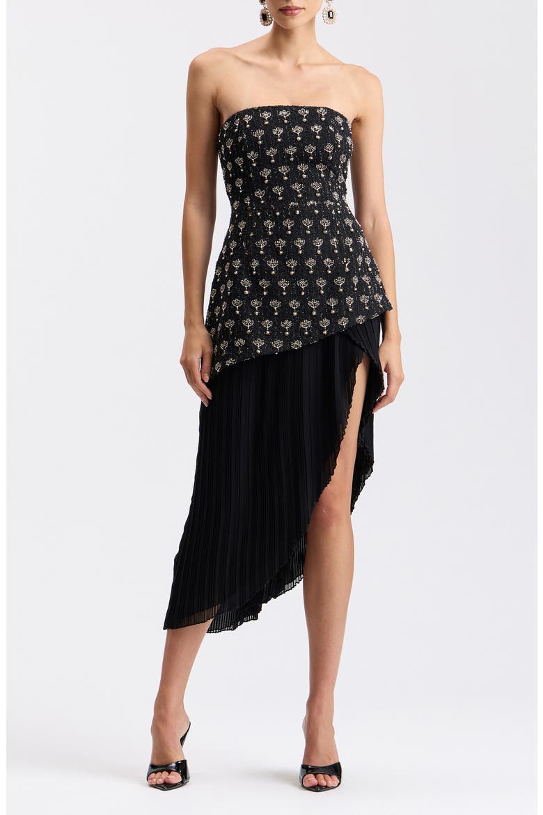 Sleeveless Asymmetric Hem Cocktail Dress video