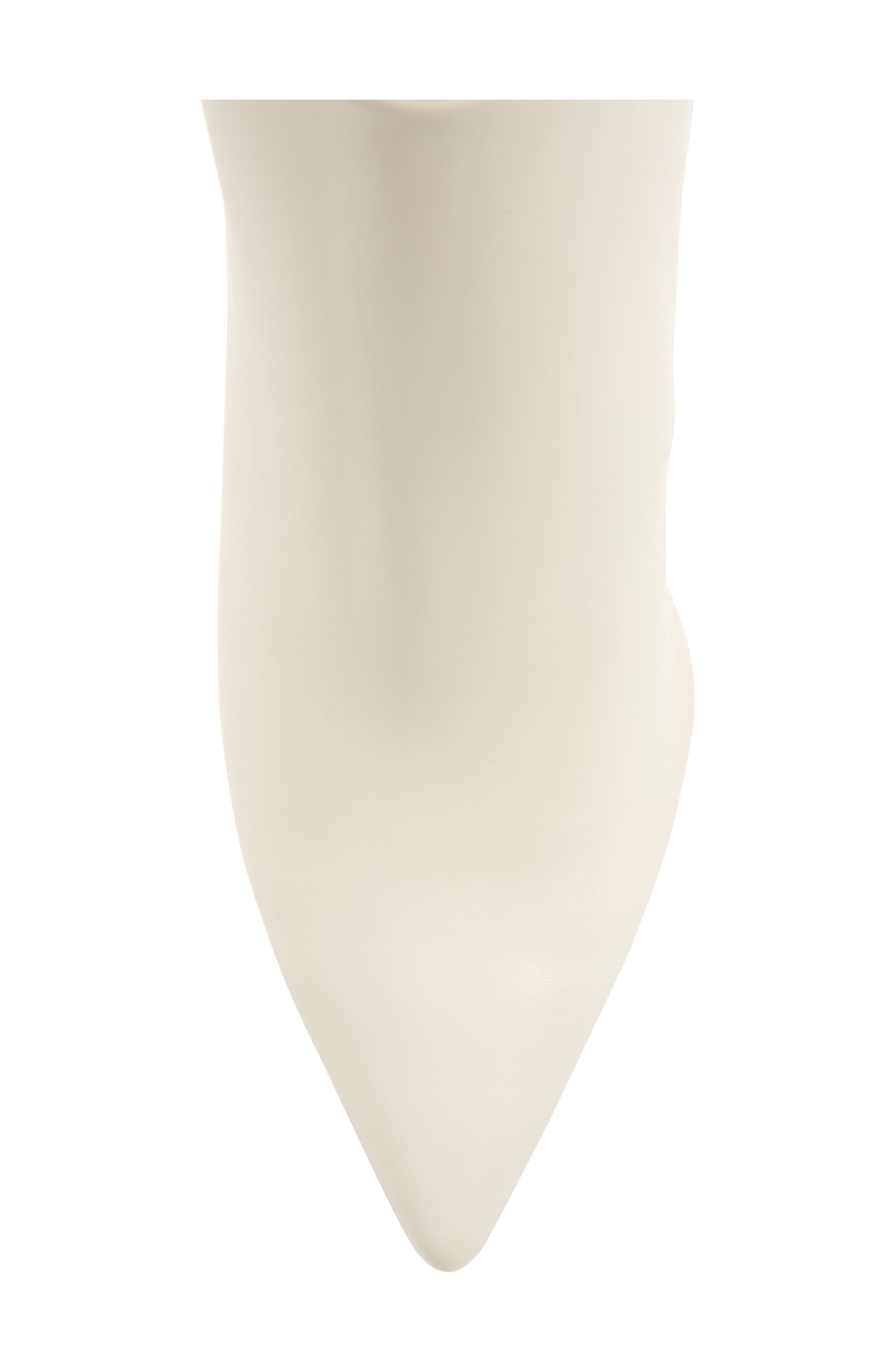Pillar Pointed Toe Over the Knee Boot, Alternate, color, IVORY