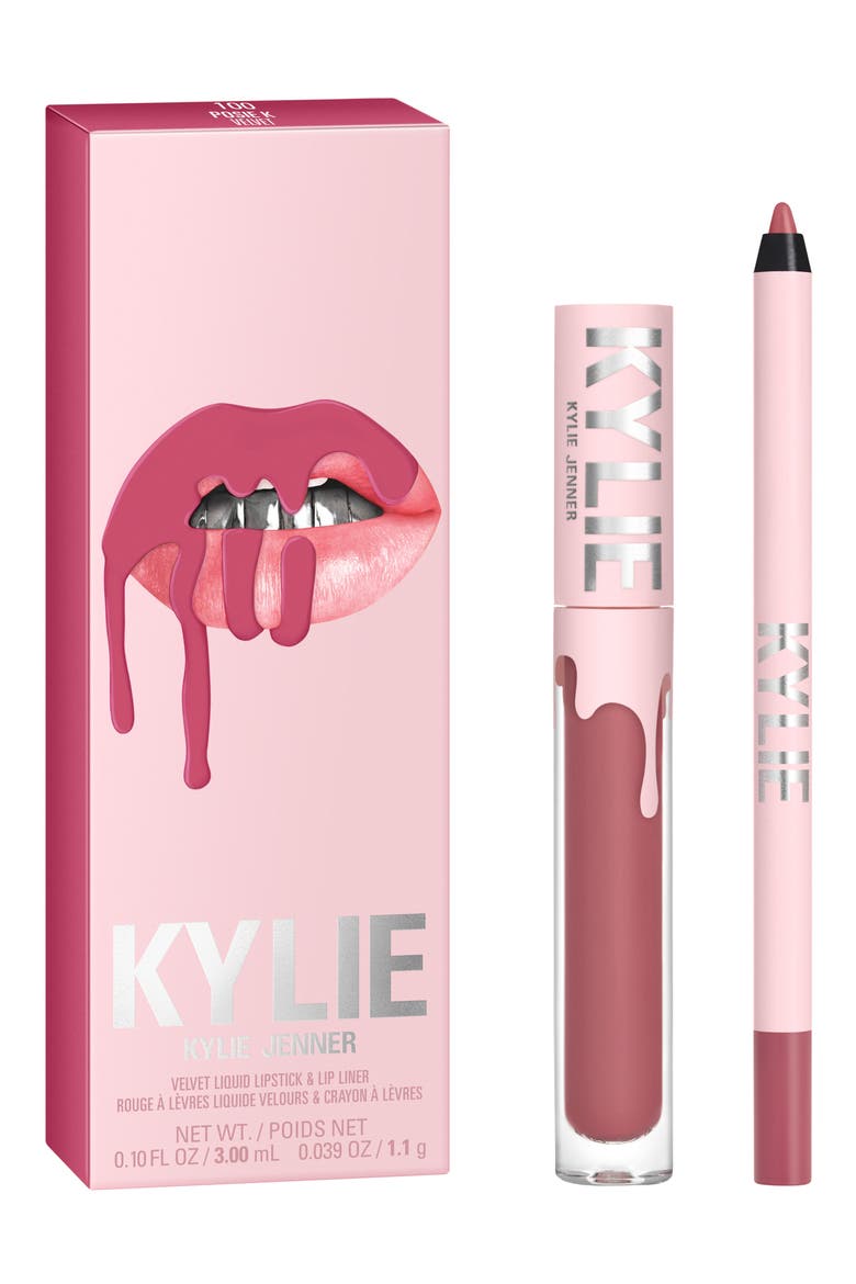Velvet Lip Kit, Alternate, color, 100 POSIE K