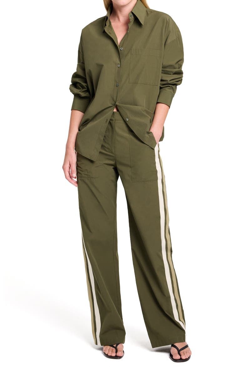 Something Borrowed Shirt, Alternate, color, MILITARY