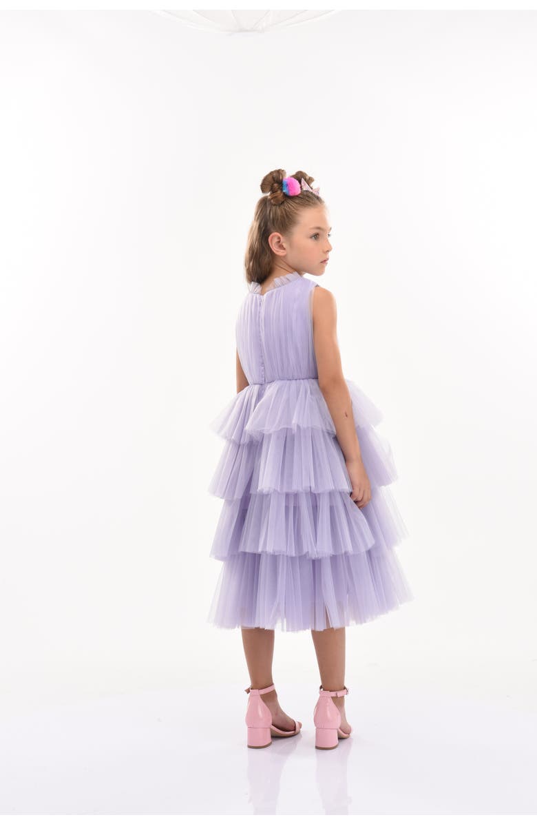 Tulleen Farvue Dress, Alternate, color, Purple