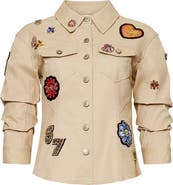 Cinq à Sept Retro Love Patches Canyon Jacket