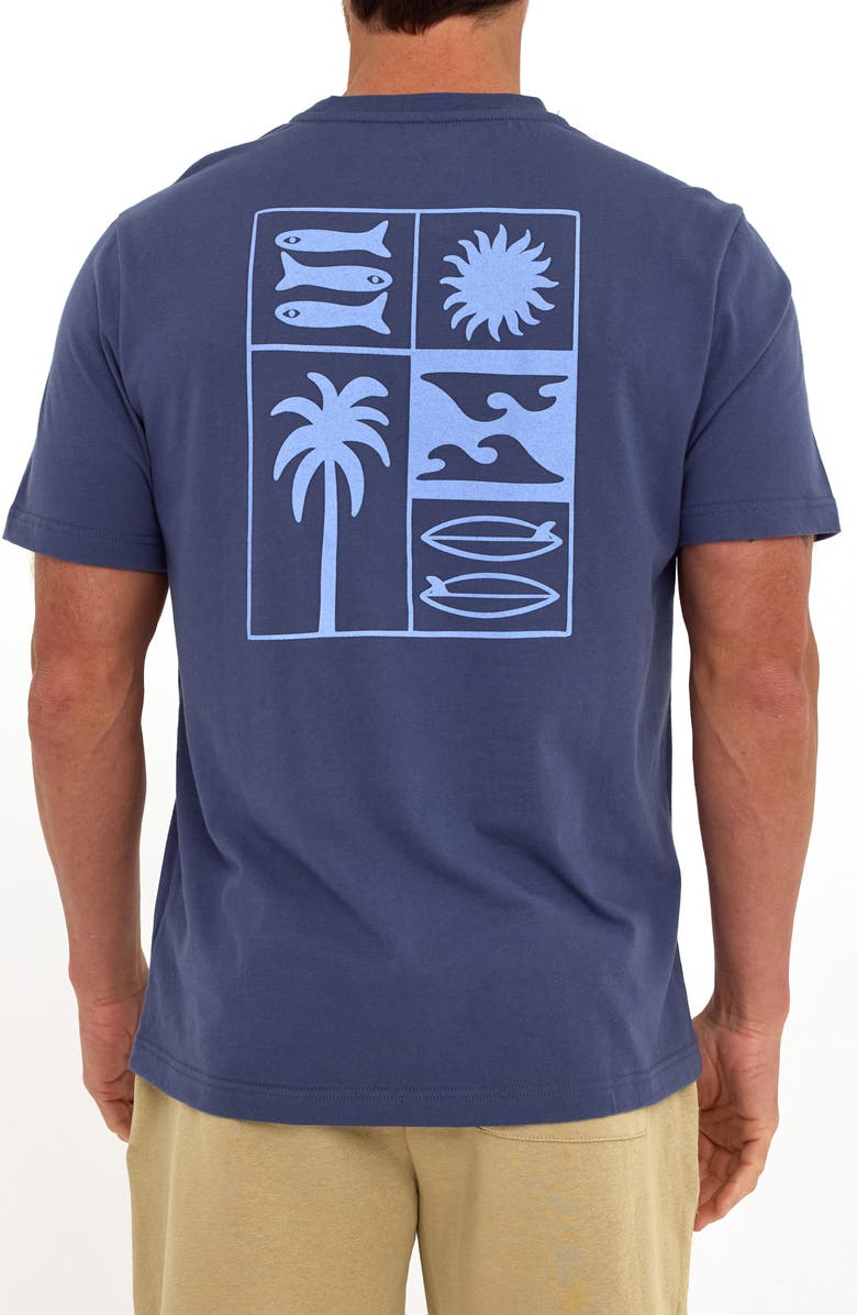 Threads 4 Thought Soft Wash Summer Surf Graphic T-Shirt, Alternate, color, Deep Sea