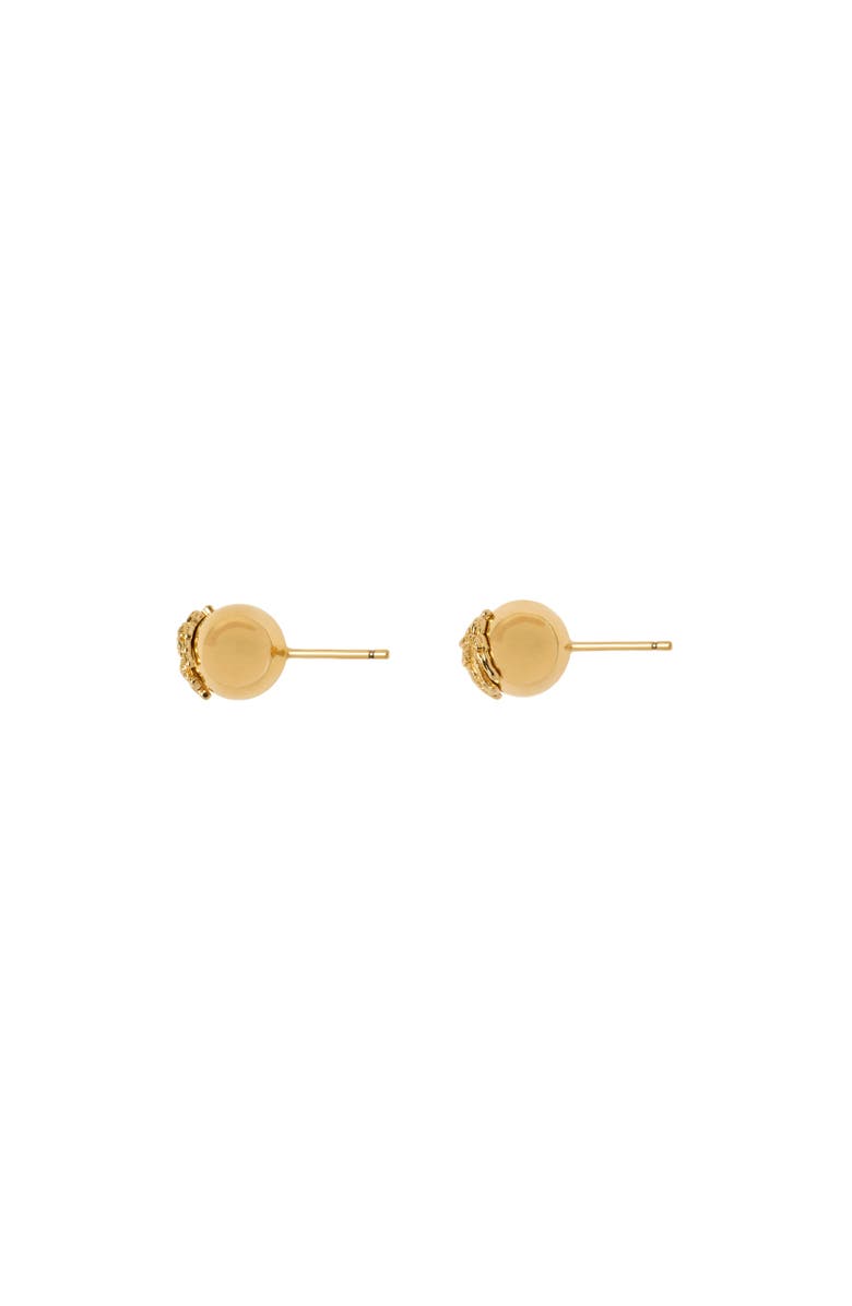 Burberry EKD Sphere Stud Earrings, Alternate, color, Gold