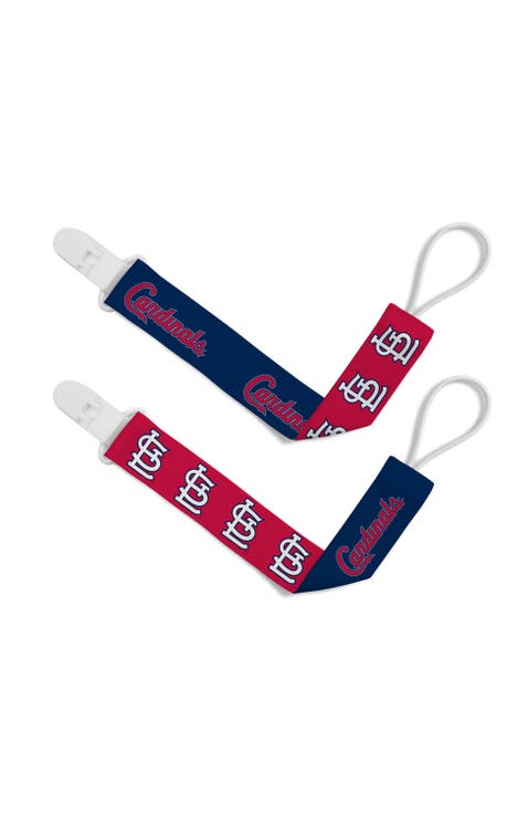 St. Louis Cardinals Pacifier Clip 2-Pack