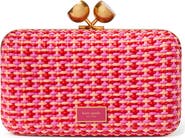 Kate Spade New York kisslock woven clutch