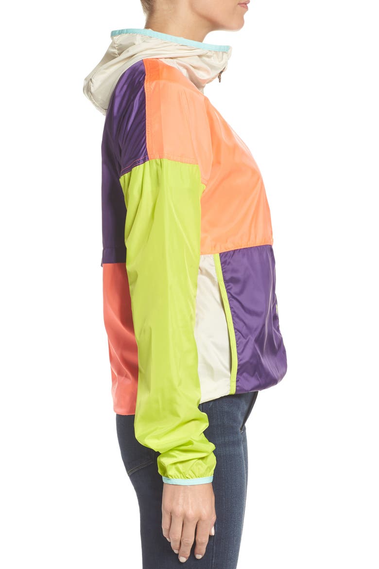 Teca Packable Water Resistant Windbreaker Jacket, Alternate, color, BOARDWALK
