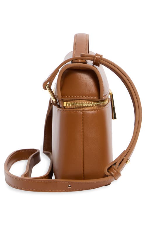 Jw Pei Thea Faux Leather Top Handle Bag In Brown