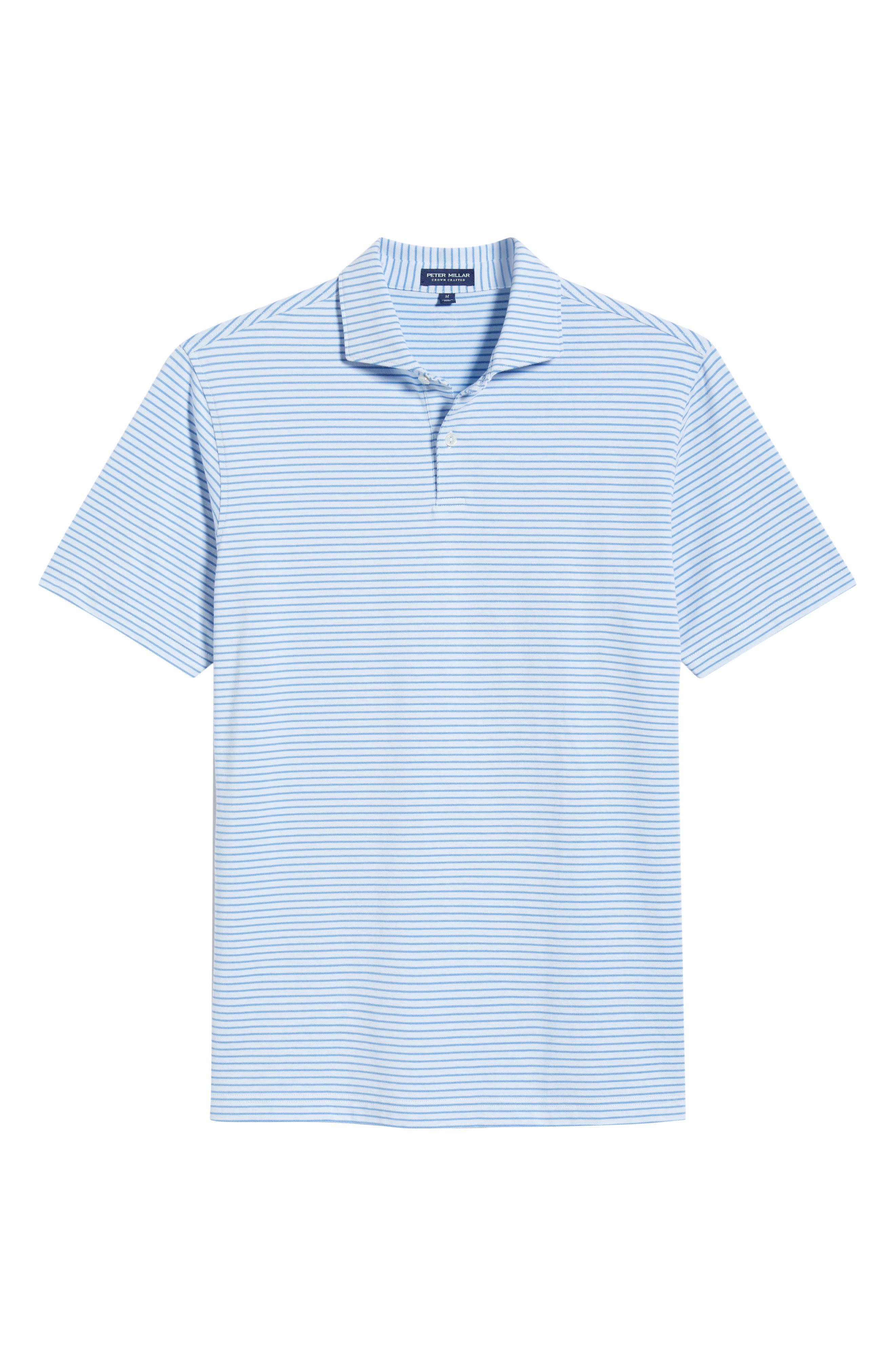 Peter Millar Crown Crafted Albatross Pima Cotton Blend Polo — фото 5