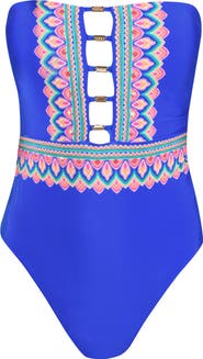 Sunshine 79 Jewel Cutout One-Piece Swimsuit