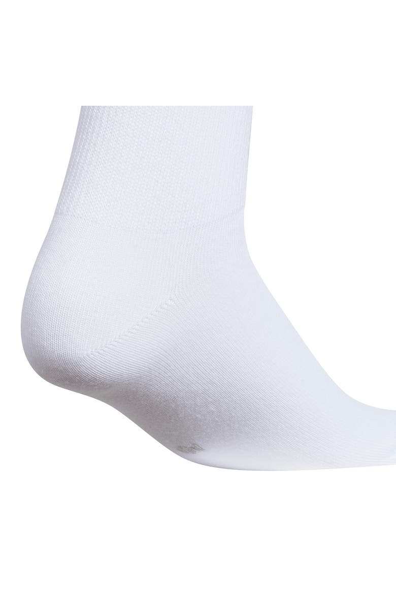 adidas Gender Inclusive Originals Luna 2.0 Assorted 3-Pack Quarter Socks, Alternate, color, White/ Black/ Heather Grey