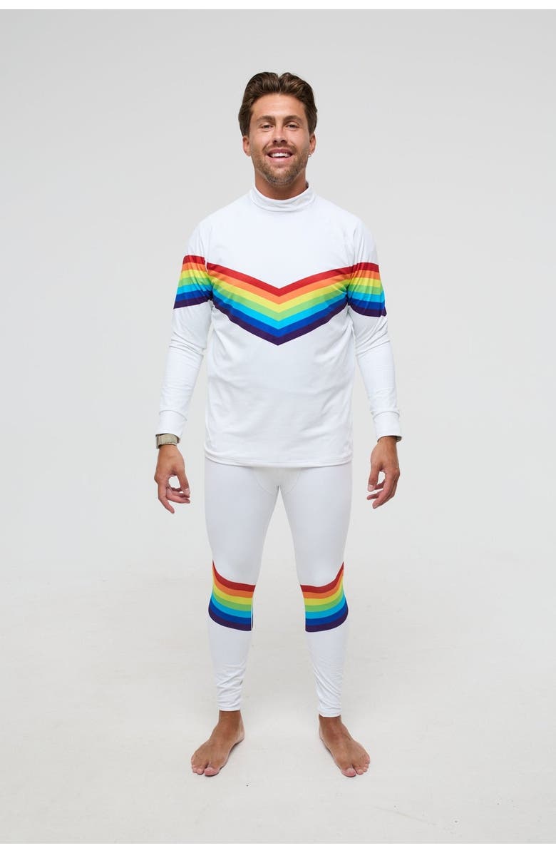 OOSC Baselayer Pant - Rainbow Road Men's, Alternate, color, Multi-Colour