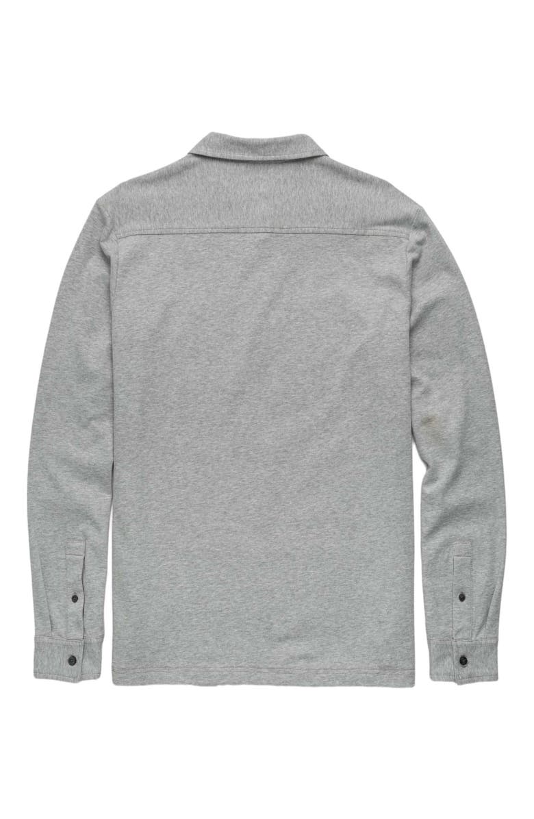 Surfside Supply Co. Cary Fleece Polo, Alternate, color, Heather Grey