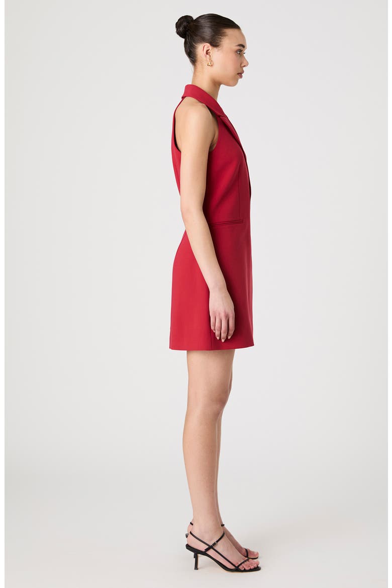 french connection whisper halter dress Neck Blazer Minidress (Women) Ecom Style:AP1D106656