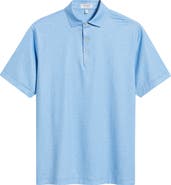 Peter Millar Magnolia Botanic Print Performance Jersey Polo