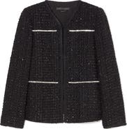 Marina Rinaldi Fungo Metallic Tweed Jacket