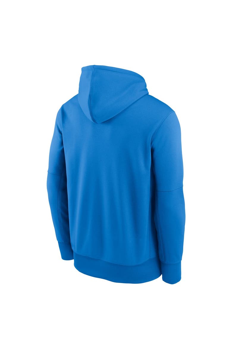 Men's Nike Powder Blue Los Angeles Chargers Toss Sweep Therma-FIT Hoodie, Alternate, color, Powder Blue