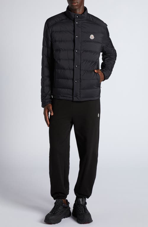 Moncler Selves Quilted Puffer Jacket In Black