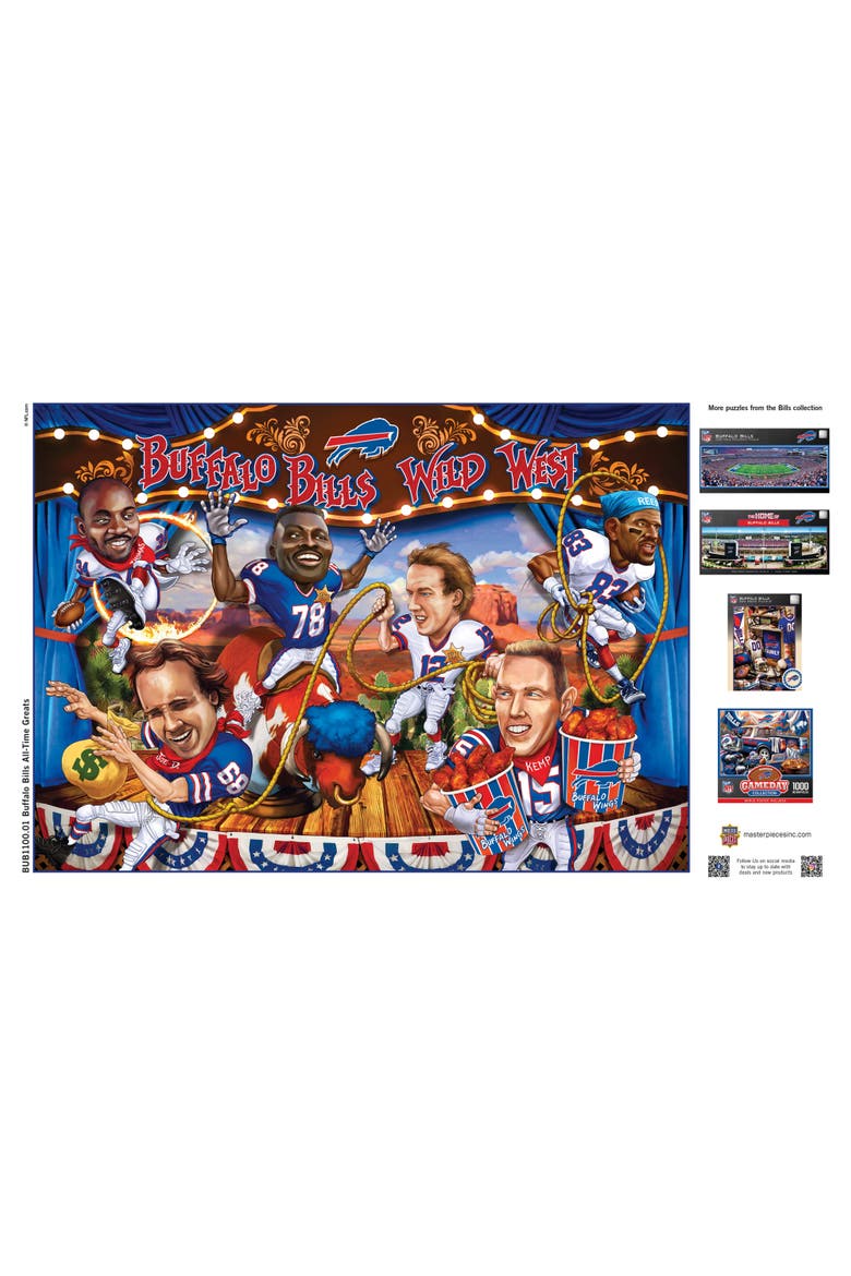 Buffalo Bills 500 Piece Puzzle, Alternate, color, Multicolor