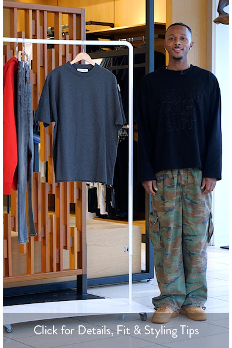 Embroidered Classic Short Sleeve Cotton T-Shirt video