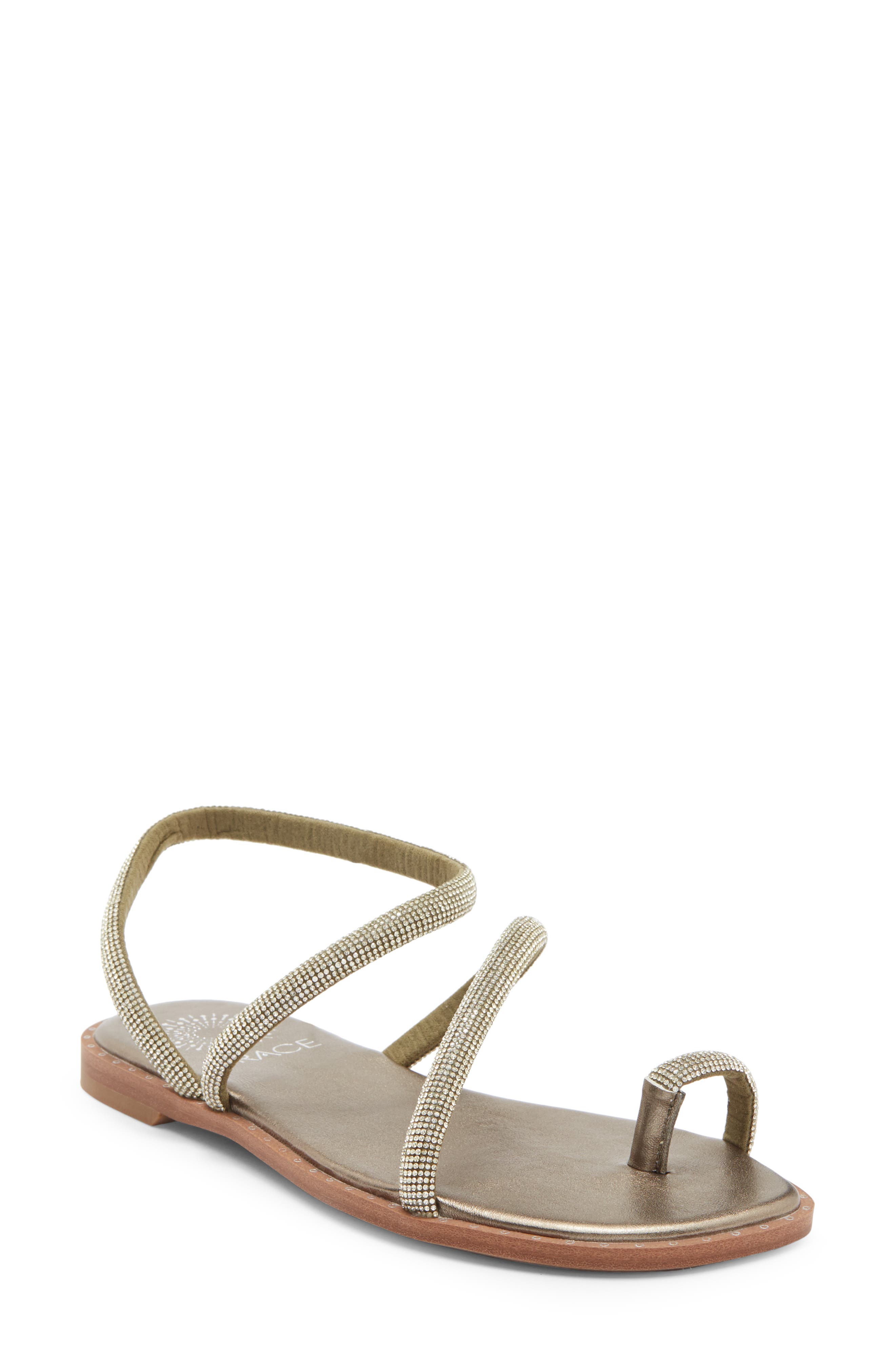 Grace Footwear Majorca Slide Sandal, Main, color, Khaki