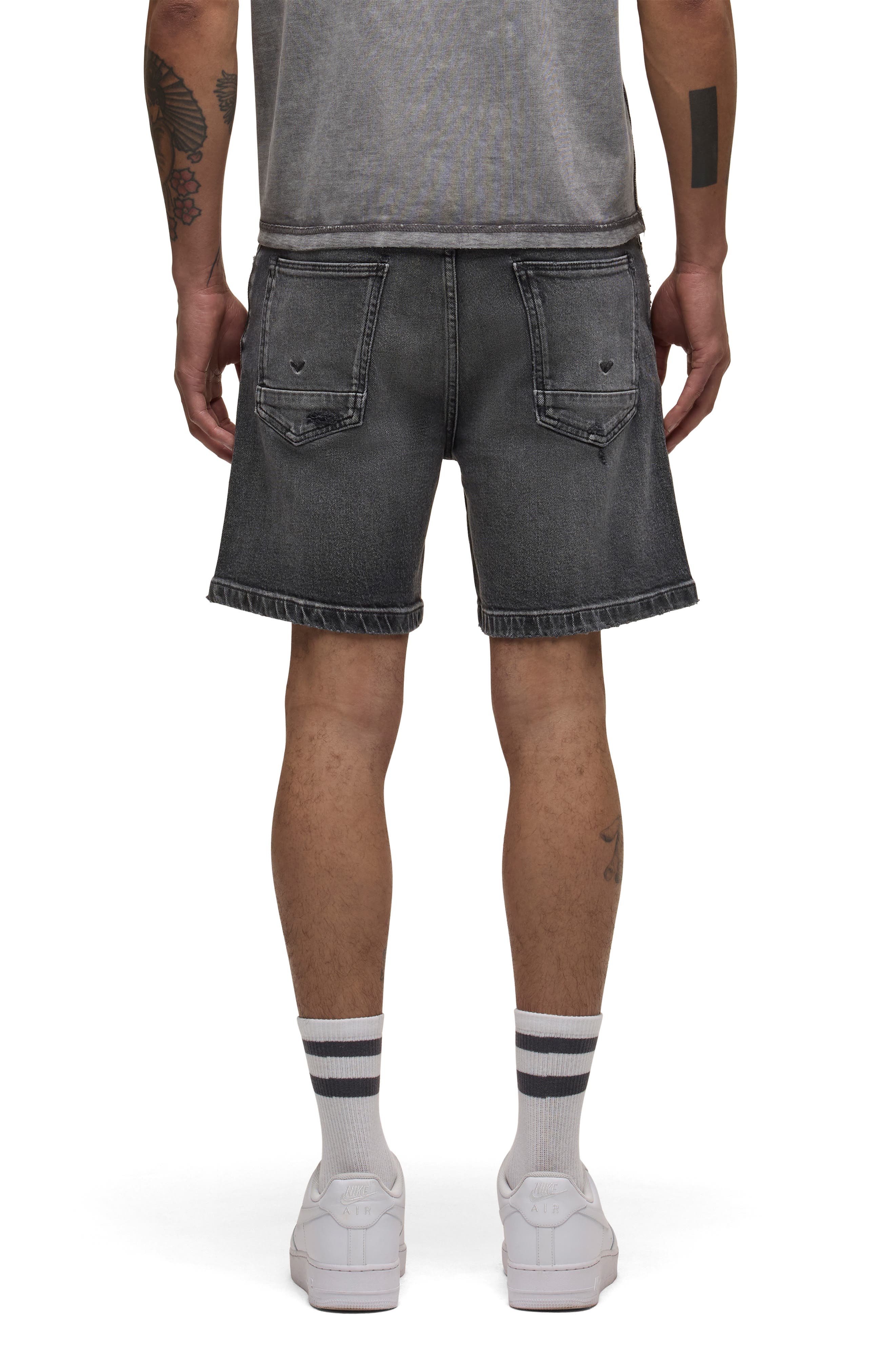 Clint Denim Shorts - image 2