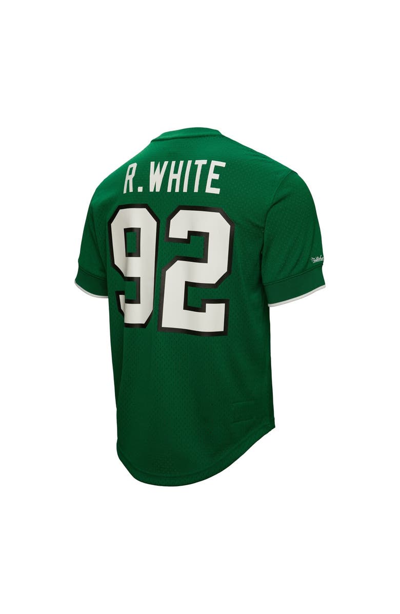 Mitchell & Ness Men's Mitchell & Ness Reggie White Kelly Green Philadelphia Eagles Retired Player Name & Number Mesh Top, Alternate, color, Kelly Green