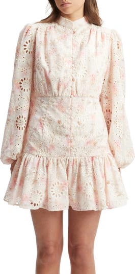 Hendry Floral Long Sleeve Minidress