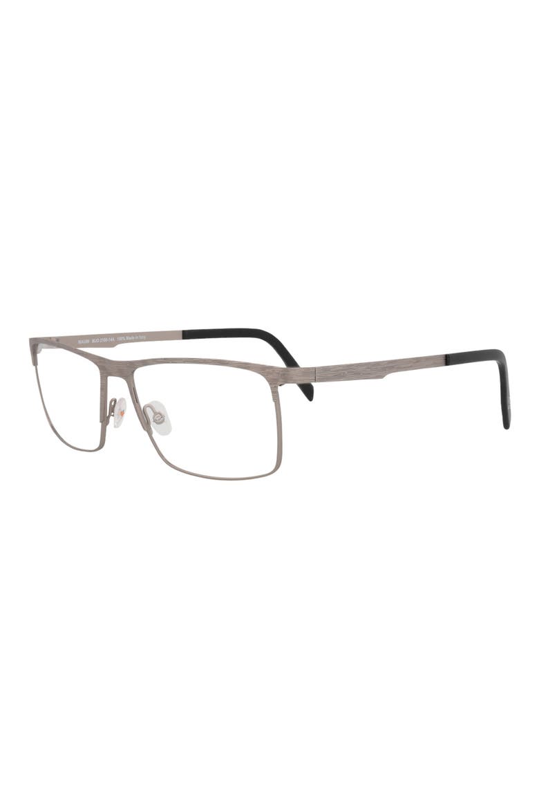 Core Optical 58mm Square Reading Glasses, Alternate, color, GREY GREY TRANSPARENT