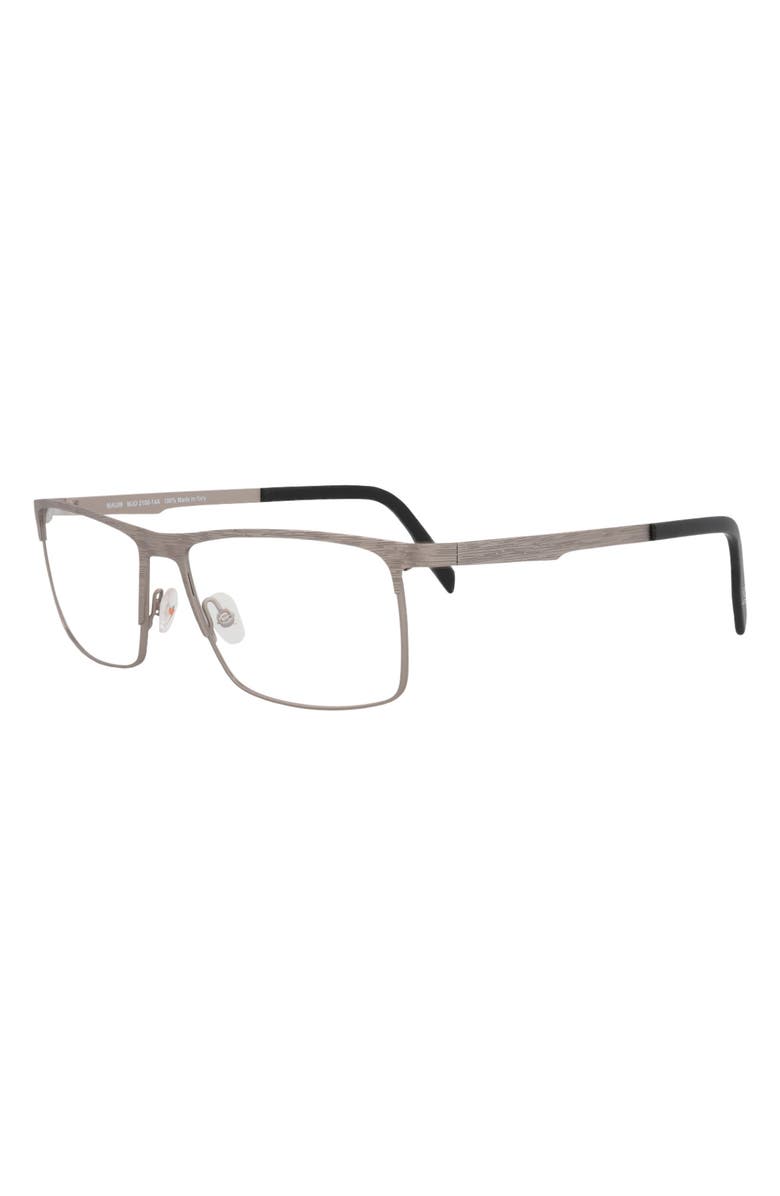 Maui Jim Core Optical 58mm Square Reading Glasses, Alternate, color, Grey Grey Transparent