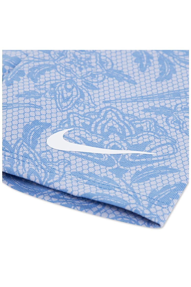 Lace It Up T-Shirt & Bike Shorts Set, Alternate, color, UNIVERSITY BLUE