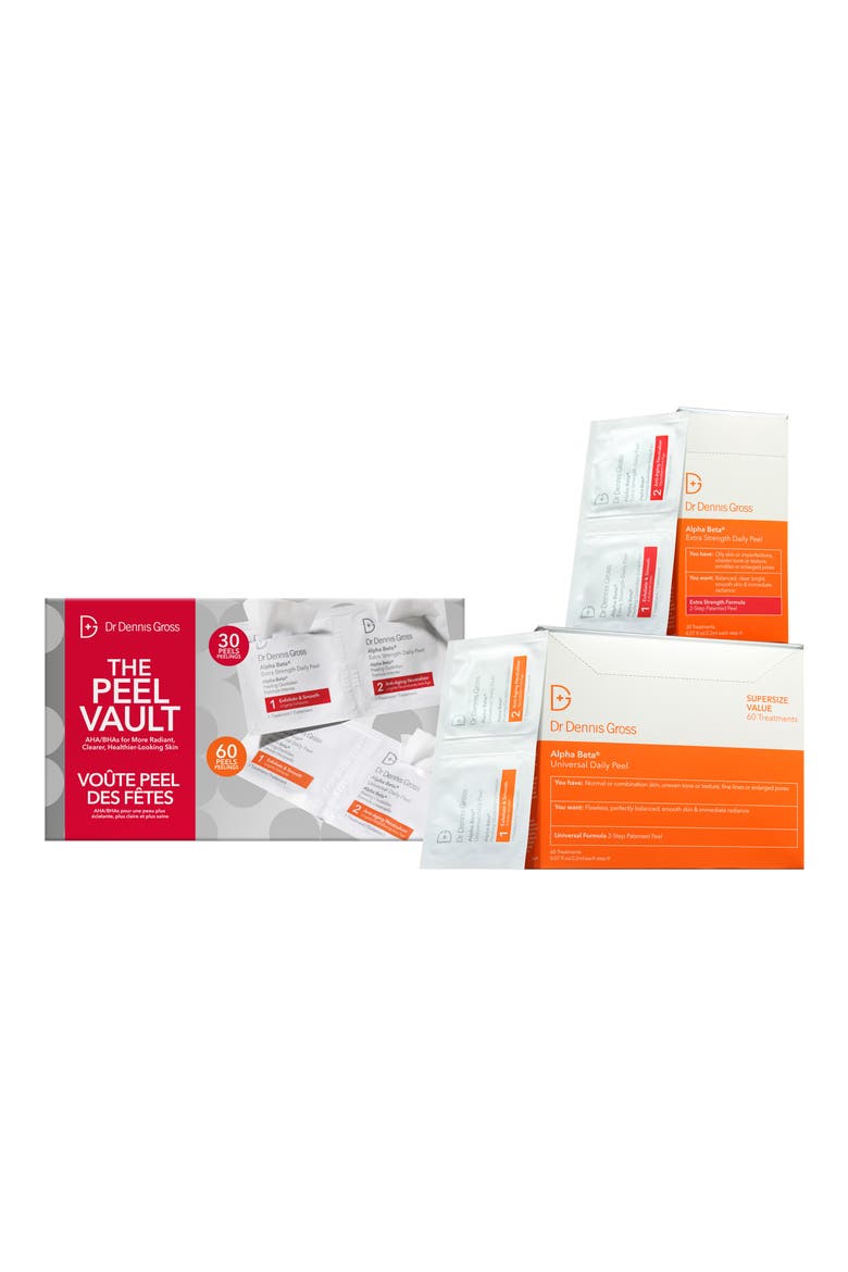 Dr. Dennis Gross Skincare The Peel Vault Set $245 Value (Women