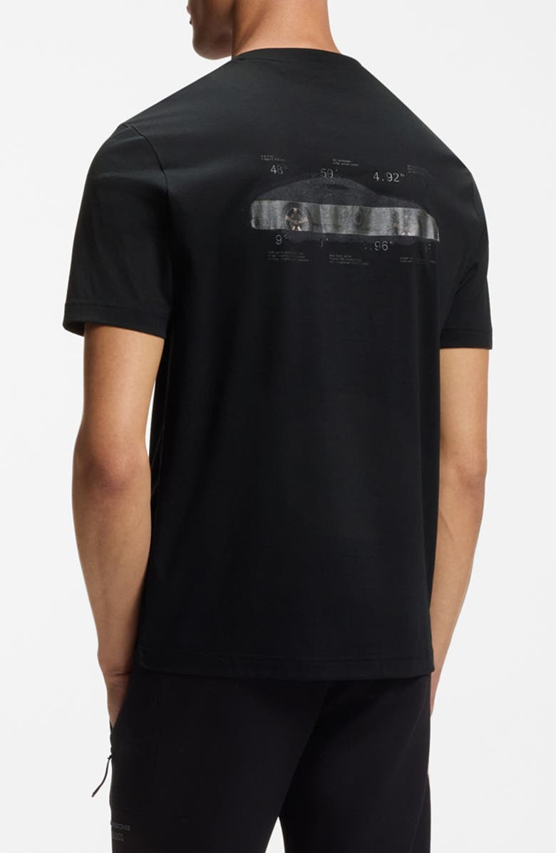 BOSS Spirit Solid Cotton T-Shirt, Alternate, color, Black