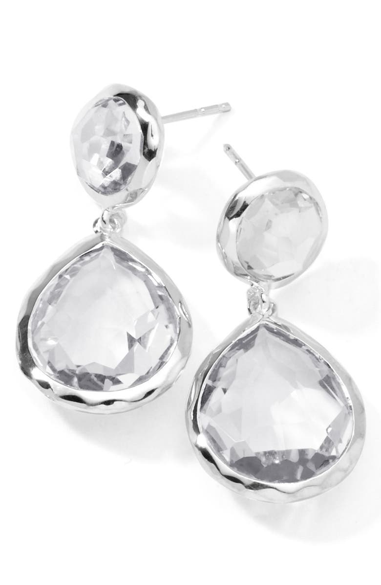 Ippolita Rock Candy Snowman Drop Earrings, Main, color, 