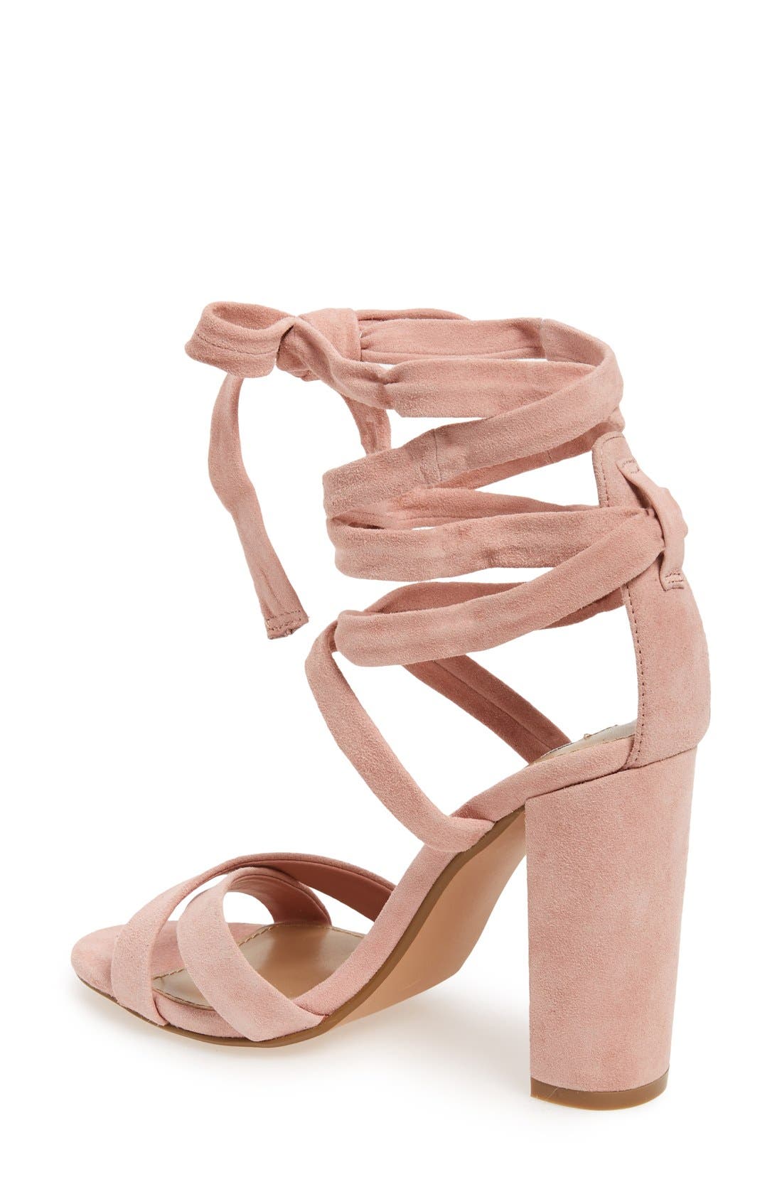 Steve Madden 'Christey' Wraparound Ankle Tie Sandal, Alternate, color, 