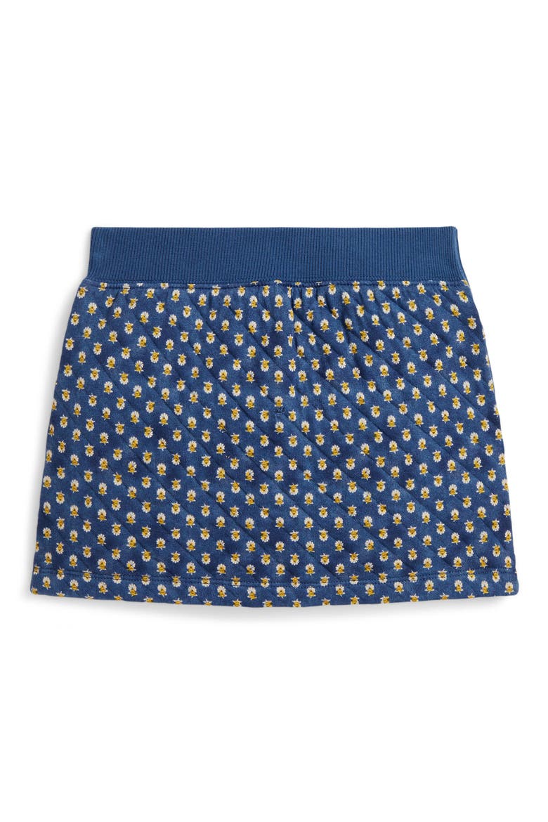 Kids' Quilted Jacquard Skirt, Alternate, color, PREPPY WOODBLOCK
