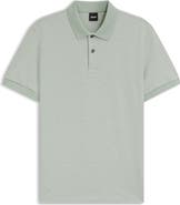 BOSS Parlay Cotton Piqué Polo