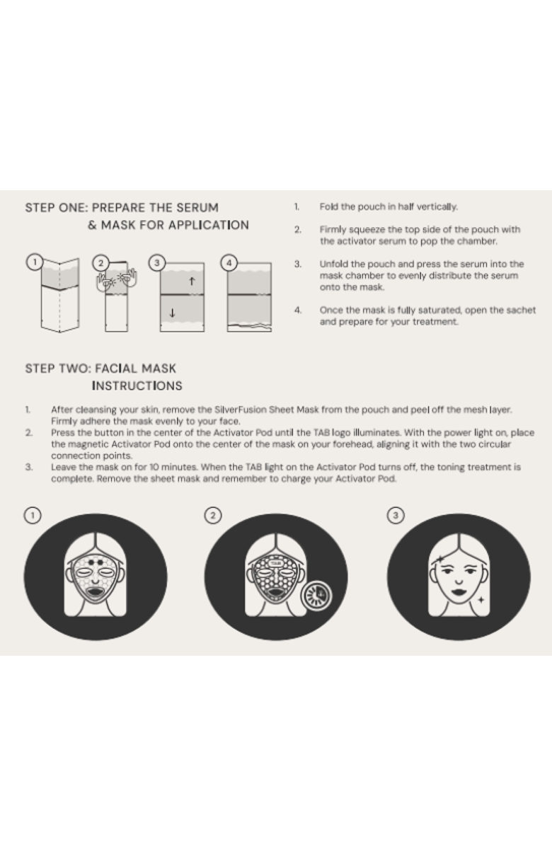 TAB SilverFusionSheetMask 4-pack, Alternate, color, 