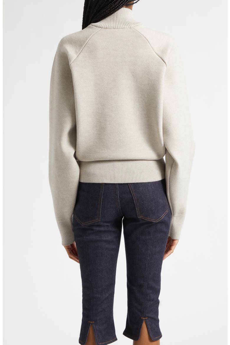 Le Lavande Bomber Cardigan, Alternate, color, GREIGE