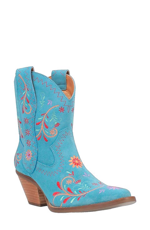 Sugar Bug Embroidered Western Boot (Women)
