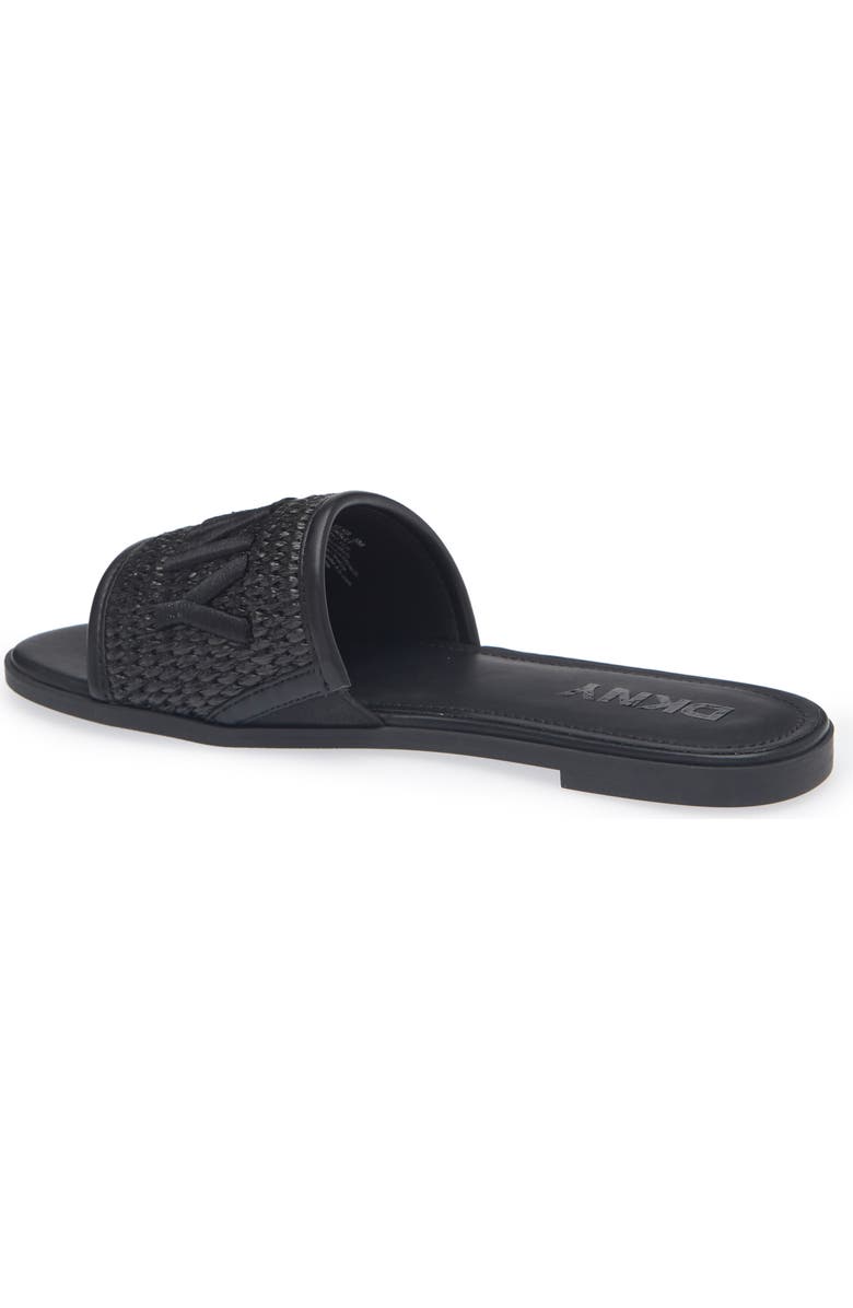 DKNY Winslet Slide Sandal - Wide Width, Alternate, color, Black