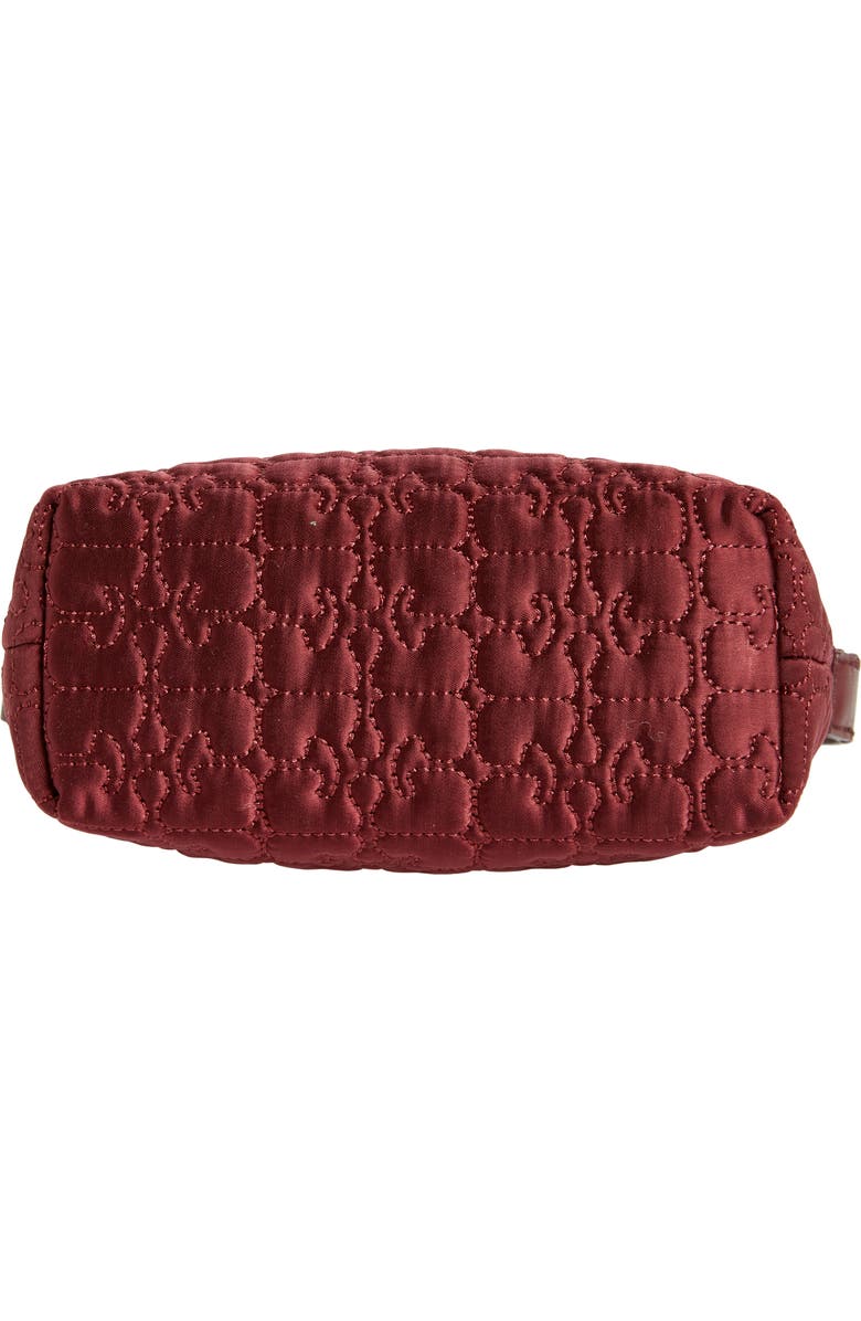 Ganni Small Butterfly Recycled Polyester Convertible Shoulder Bag, Alternate, color,