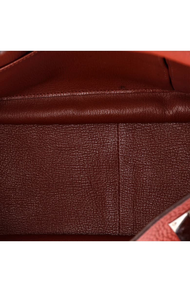 Pre-Owned Hermes Jypsiere Bag Clemence 37, Alternate, color, Brique