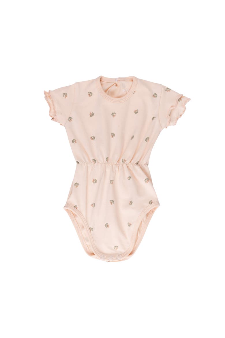 Jersey Cotton - Vintage Floral Collection - Romper, Main, color, Pink Floral