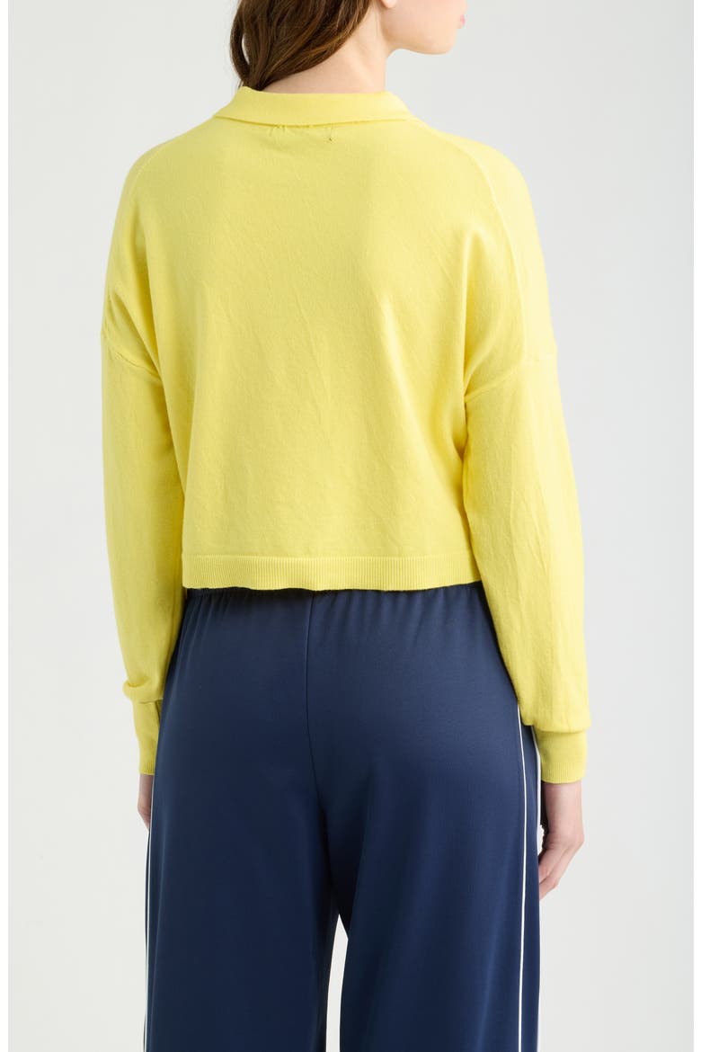 Floyd Polo Sweater, Alternate, color, LEMON
