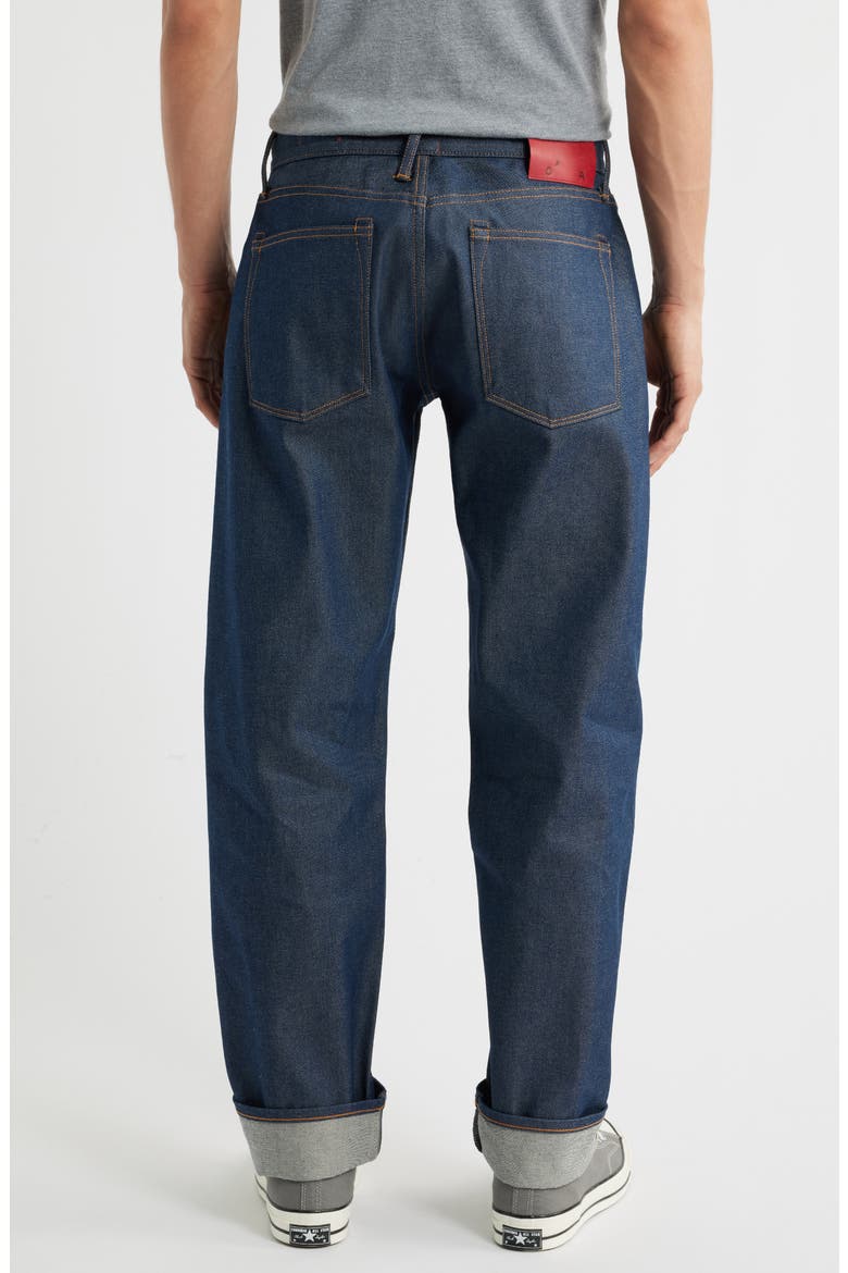 The Barrel Classic Straight Leg 12.5-Ounce Selvedge Jeans, Alternate, color, INDIGO RAW