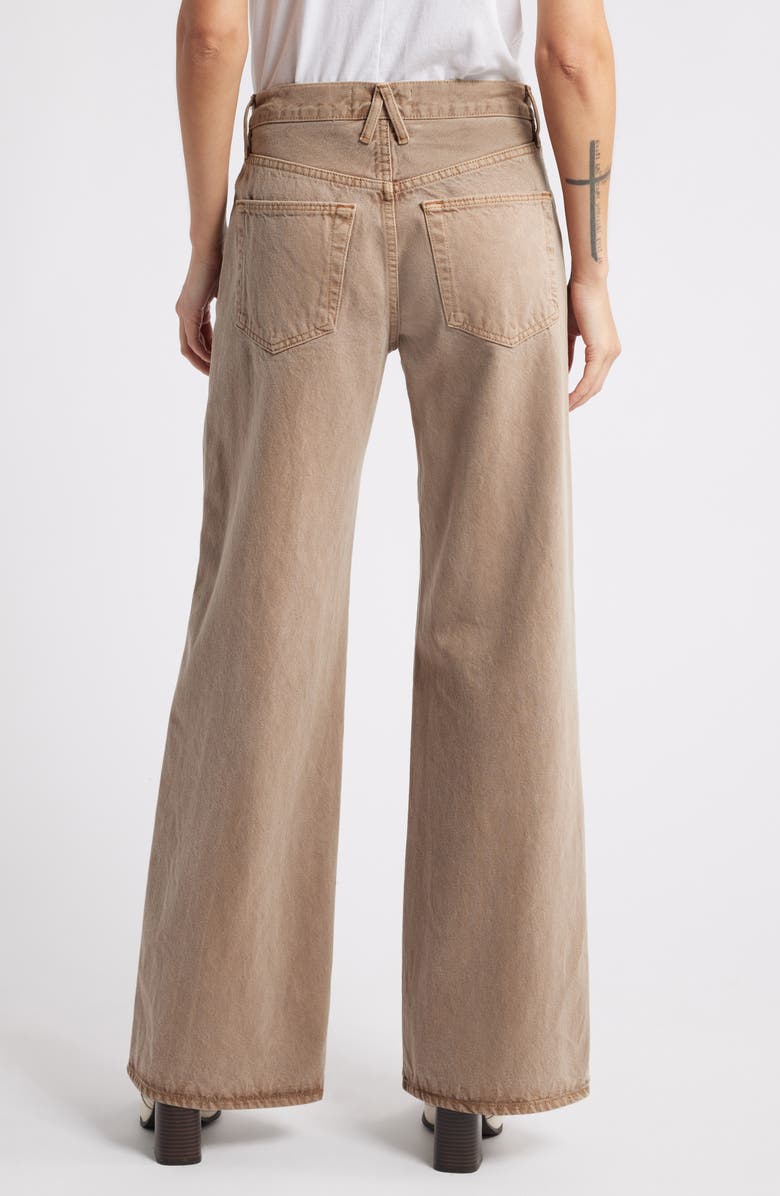 SLVRLAKE Selena High Waist Wide Leg Jeans, Alternate, color, Sedona