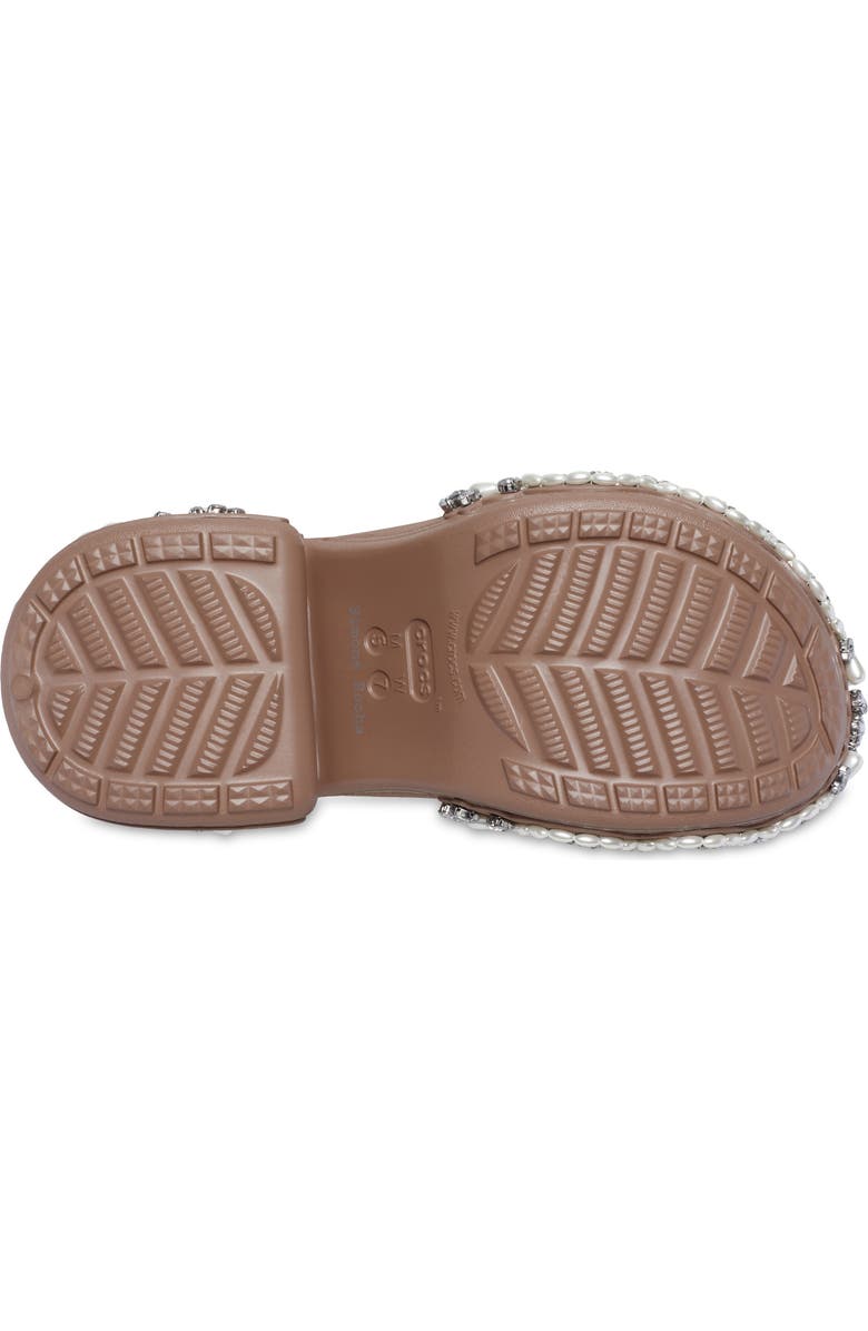 CROCS x Simone Rocha Siren Clog with Crystal & Faux Pearl Jibbitz<sup>™</sup>, Alternate, color,