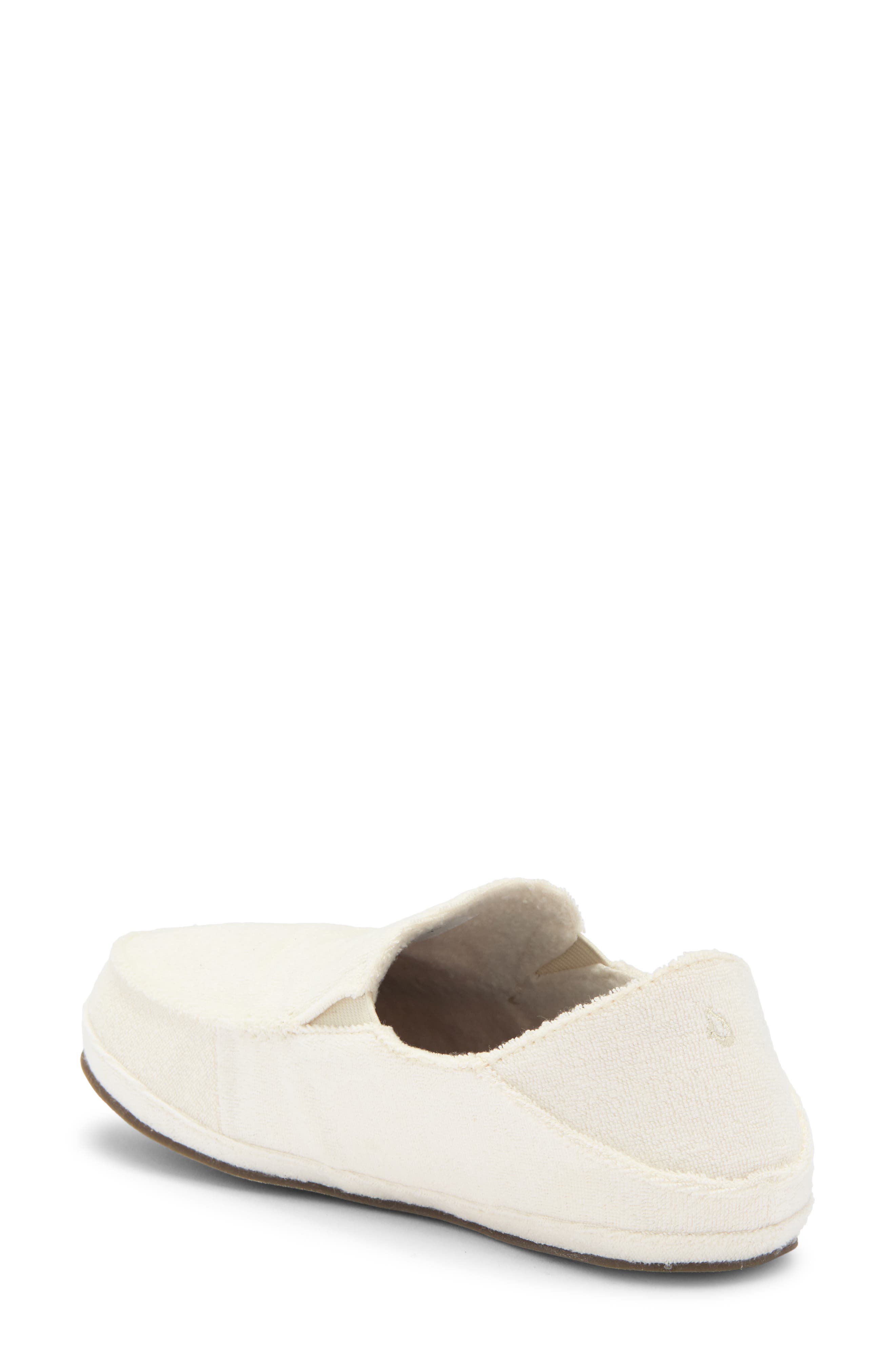 Nohea Hulu Slip-On Sneaker, Alternate, color, BONE/ BONE
